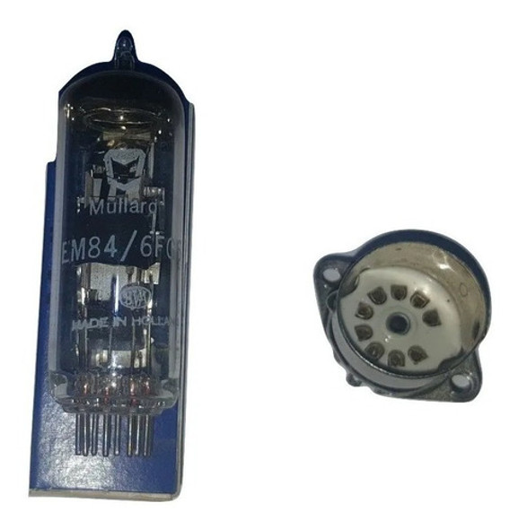 Válvula Electrónica Em84 6fg6 Nos Mullard Radio Antigua 0