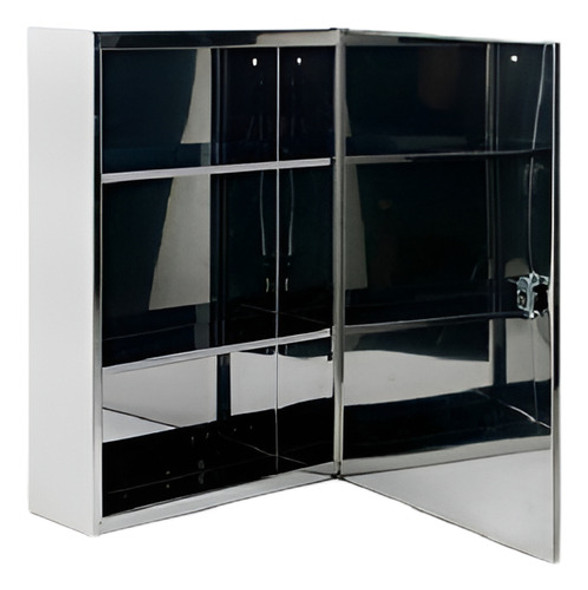 Botiquín De Acero 40x20x12 Sin Candado Uso Medico (vacio) 1