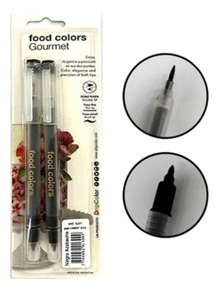 Marcadores Comestibles Food Colors Gourmet - Drip Color 0