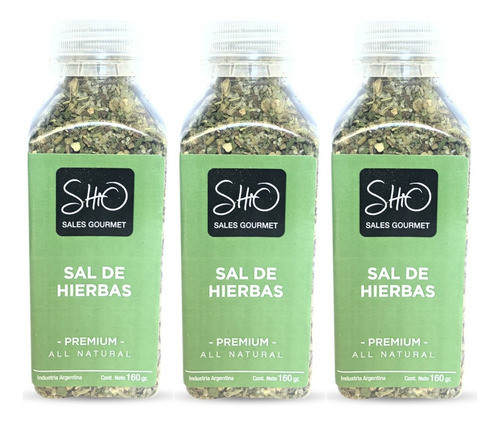 Sal De Hierbas Shio Gourmet - 3 Unidades 0
