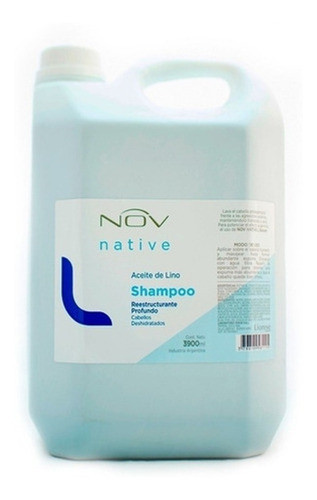 Shampoo Nov Lino Profesional 4lts Peluquería Tratamientos 0