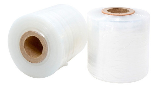 4 Rollos De Film Stretch De 10cm De 700grs. Aprox. C/u 1