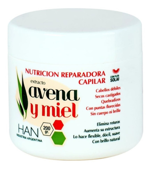 Han Avena Y Miel Kit Shampoo+enjuague+mascara Cabello Apto 1 Han Avena Y Miel Kit Shampoo+enjuague+mascara Cabello Apto 1