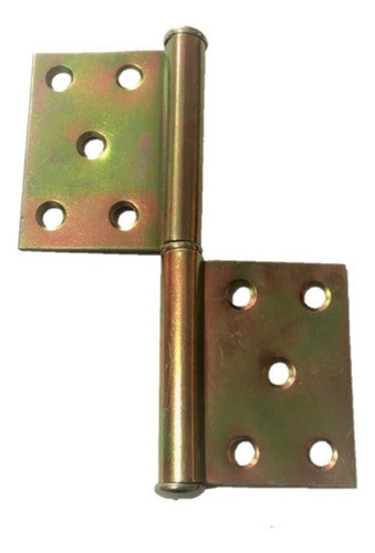 Bisagra Ficha Para Carpintero Des. 2x5x1,5 H. Zinc Amarillo 0