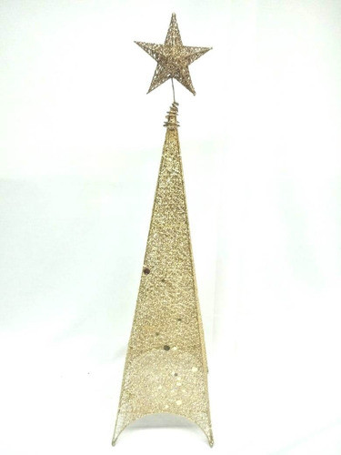 Árbol De Navidad Alambre Oro 1 Mt  30912 - Sheshu Navidad 0