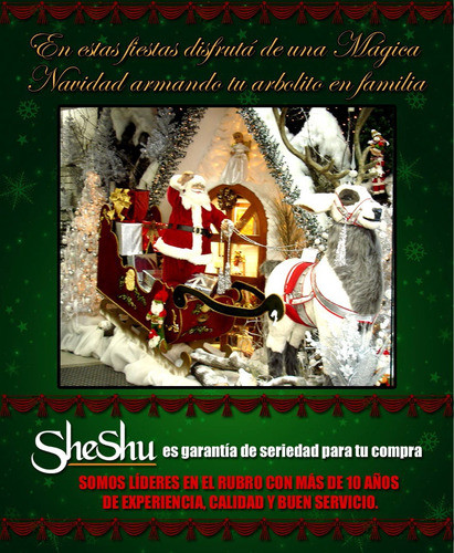 Árbol De Navidad Alambre Oro 1 Mt  30912 - Sheshu Navidad 1