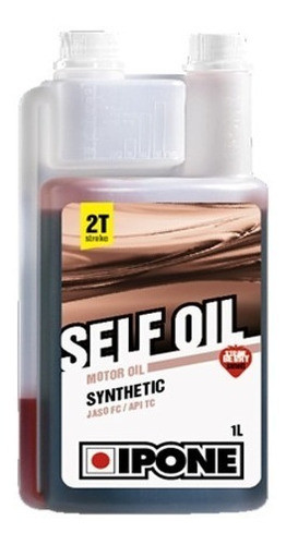 Aceite Lubricante Para Moto Ipone Self Oil 2t Frutilla 0