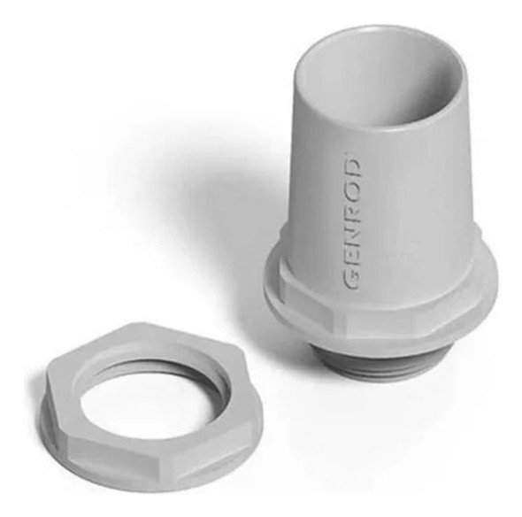 Conector Para Tubo Rígido Y Corrugado Pvc 25mm Genrod  10 U 0