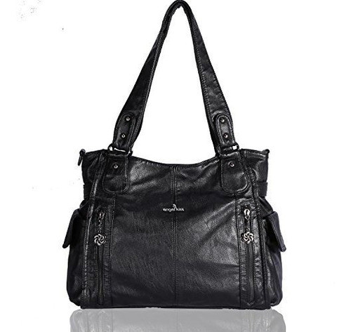 Bolso Hobo Bolso De Las Mujeres Bolsillos Multiples Bolsos D 0