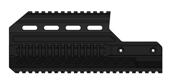 Handguard P/ Kriss Vector 23cm Airsoft 0