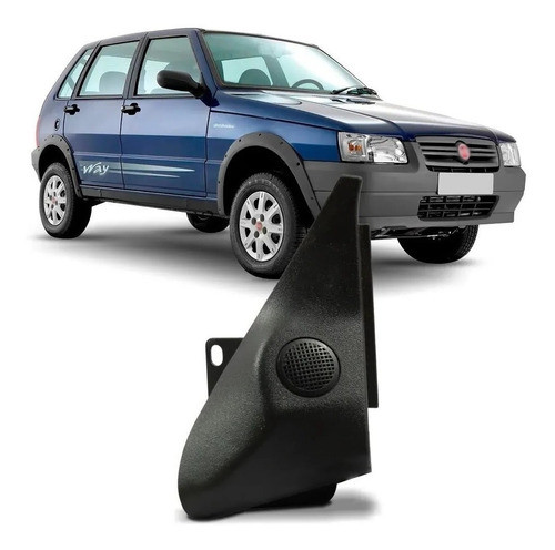 Moldura Interior Espejo Der Fiat Fiorino Uno Fire Original 0