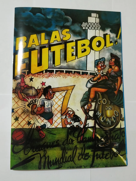 1950 World Cup Sticker Album – “Balas Futebol” Reproduction | Complete Collector’s Edition (21 x 15 cm)