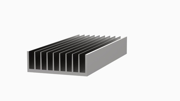 Disipador Aluminio - Indoor Led Base 9 X 40 Cm 0 Disipador Aluminio - Indoor Led Base 9 X 40 Cm 0