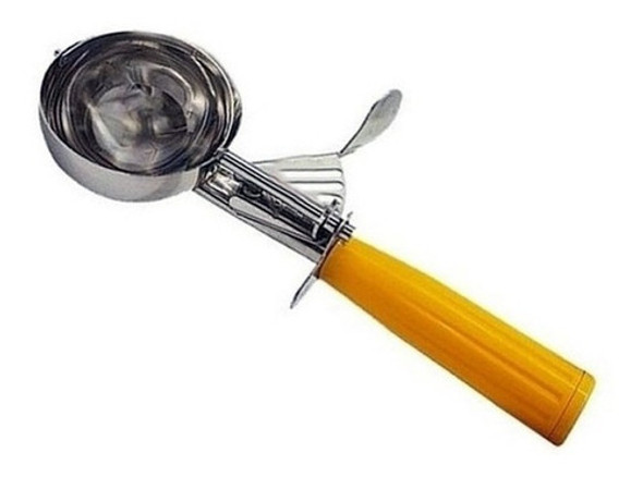 Cuchara Para Helado Bochas Aluminio Mango De Plastico 40gr 1 Cuchara Para Helado Bochas Aluminio Mango De Plastico 40gr 1