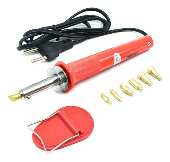 Pirograbador Y Soldador Multiuso 7 Piezas 40w I Nido 0