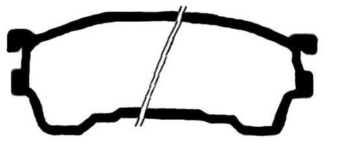 Juego De Pastillas De Freno Para Mazda 626 (91') 91/98 0