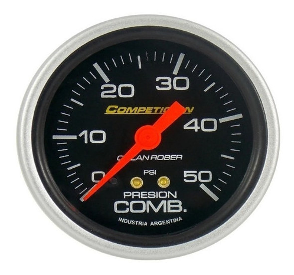 Presión De Combustible Competición 60mm Orlan Rober 50 Psi 0