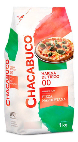 Harina De Fuerza Chacabuco  00  Para Pizza Napoletana. 1kg 0