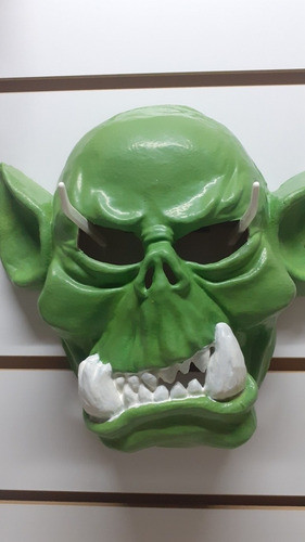 Mascara De Orco Latex Flexible  Disfraz Cosplay Fantasía 0