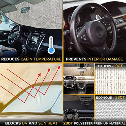 Ortigia Cubierta Para Parabrisas De Automóvil Para 1