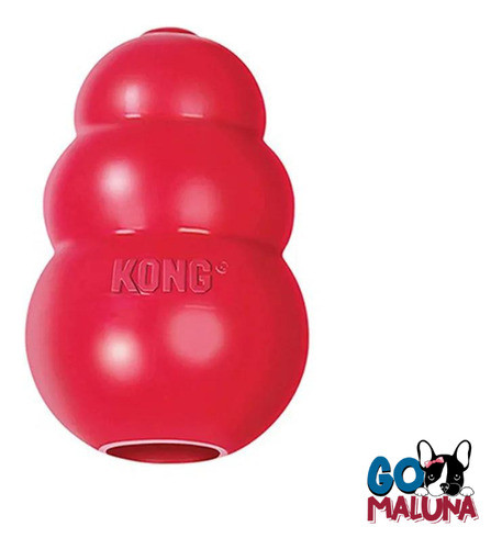 Brinquedo Cães Kong Classic Médio Toy - Made In Usa Vermelho 1