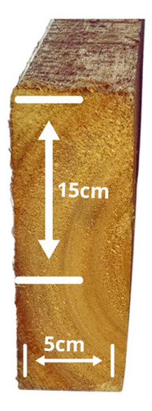 Viga 5x15 Perobinha Bruta - Central Norte Mad - 4,00 Metros 1 Viga 5x15 Perobinha Bruta - Central Norte Mad - 4,00 Metros 1