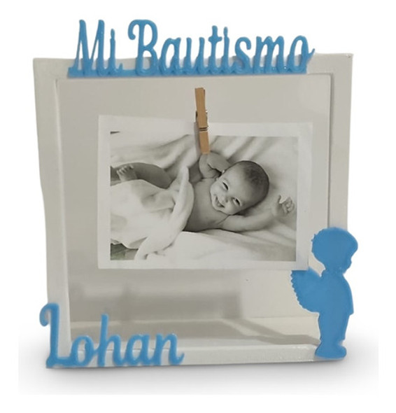 20 Souvenirs 3d Portafotos Personalizados. Bautismo, Cumples 0