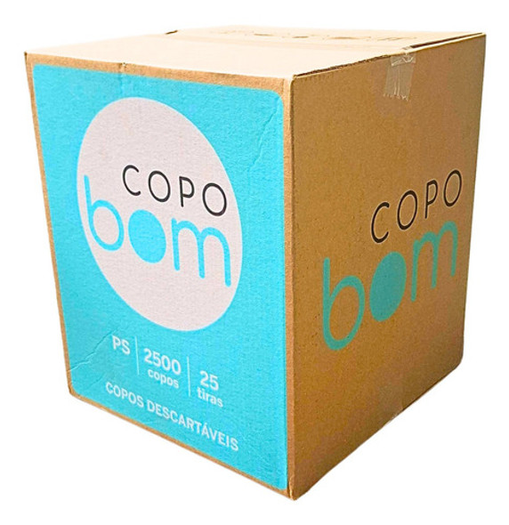 Copo Para Bebidas - Água Café Suco - 200ml 2500 Copos Full 0 Copo Para Bebidas - Água Café Suco - 200ml 2500 Copos Full 0