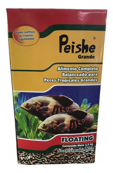 Alimento Peces Shulet Peishe Grande Ciclidos X 500gr Fracc 1