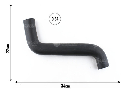 Manguera Superior De Radiador Torino 3.8 380w 1