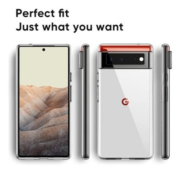 Funda Google Pixel 6 Pro , Carcasa Silicona Transparente 1