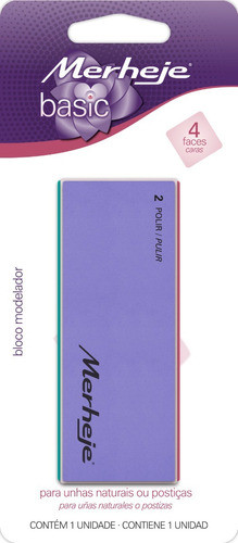 Bloque Pulidor De Uñas Merheje Basic - Con 4 Funciones 1