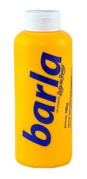 Kit 10x Talco Antisséptico Perfumado Barla 140g 0