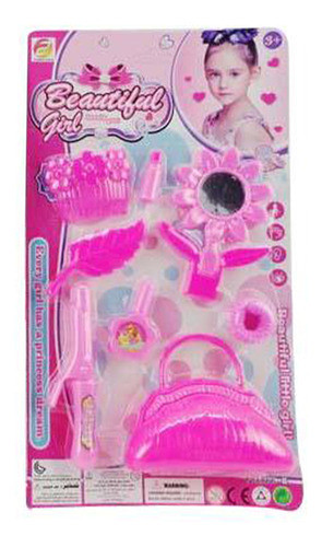 Set De Belleza Infantil Juguete Moda Peluqueria Peinados Sb 0