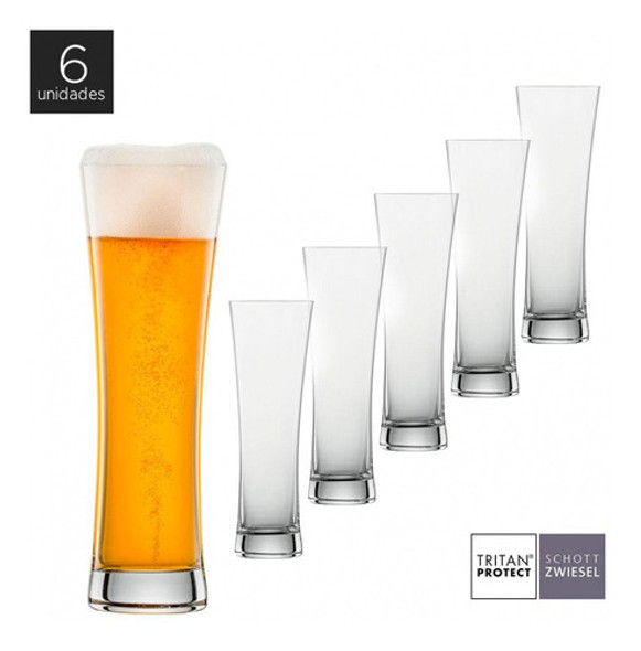 Schott Zwiesel - Kit 6 Copos Cristal Cerveja Weiss 451ml 0
