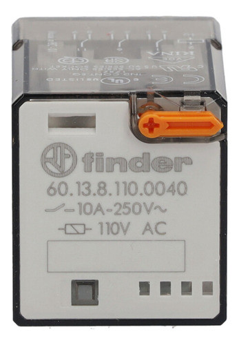 Rele Industrial Serie 60   Undecal  3 Inv. 10a 110 Vca Finde 0