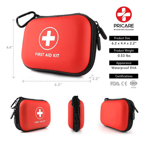 Mini Kit De Primeiros Socorros, 100 Peças De Casca Rígida Re 1
