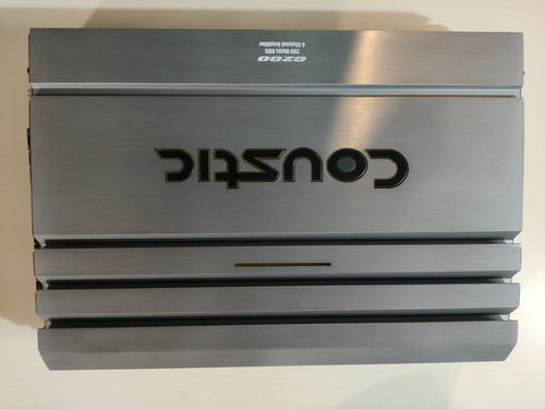 Amplificador Potencia Auto Coustic Mtx 2000w 4 Canales 0