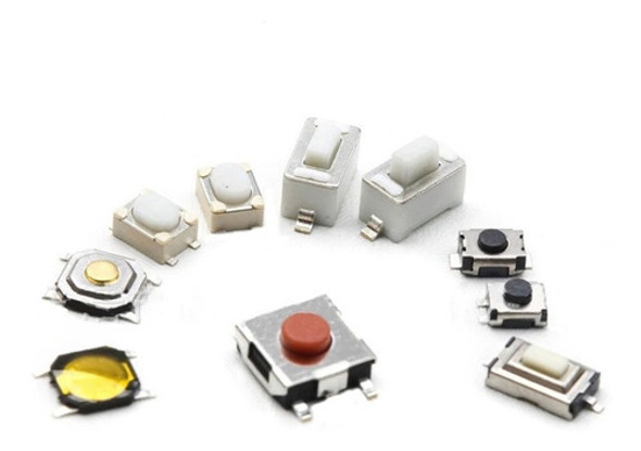 Pulsadores Tact Switch X100 Llaves Electronica Arduino 0