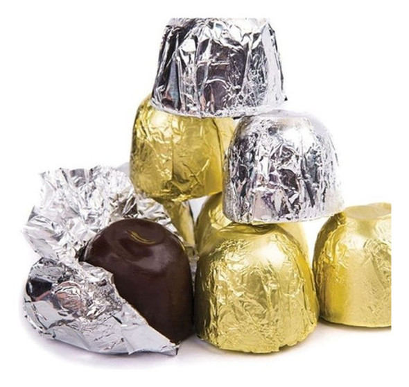Papel De Aluminio - Chumbo - 300 Hojas - Dorado (*1213) 0 Papel De Aluminio - Chumbo - 300 Hojas - Dorado (*1213) 0