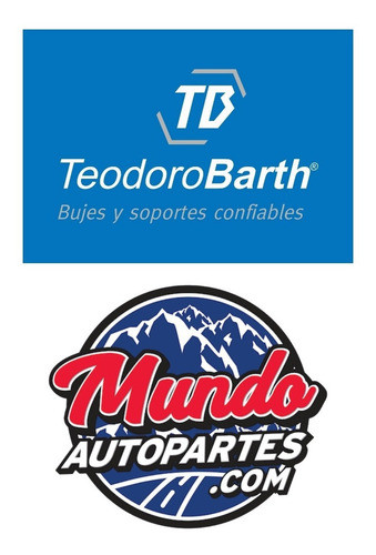 Kit X2 Cazoletas Traseras Vw Gol 1
