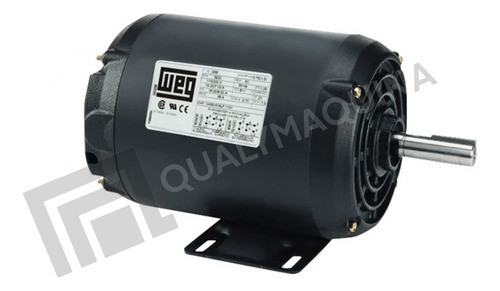 Motor 1,5 Cv Alta Rotação Trifásico 220/380v Ip21 Weg 1