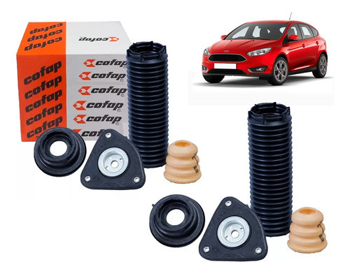 Par Kit Batente Amortecedor Cofap Ford Focus 2014 A 2019 0