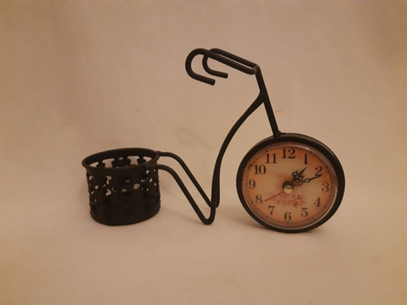 Reloj Bicicleta Con Lapicero V Decoración Escritorio Hogar 1