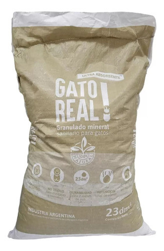 Piedras Sanitarias Ultra Absorbentes Gato Real 23 Dm/9.8 Kg 0