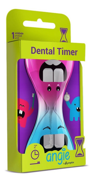 Dental Timer Marca O Tempo De Escovação Infantil Angie ® +4a 1