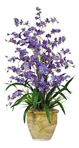 Casi Natural 1070-pp Triple Danza Dama De Seda Arreglo Flora 0