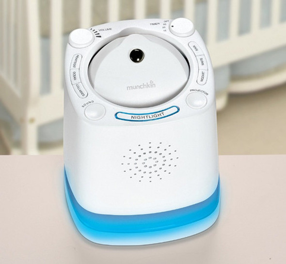 Proyector Munchkin Sonidos Naturales E Imágenes Para Bebes 1