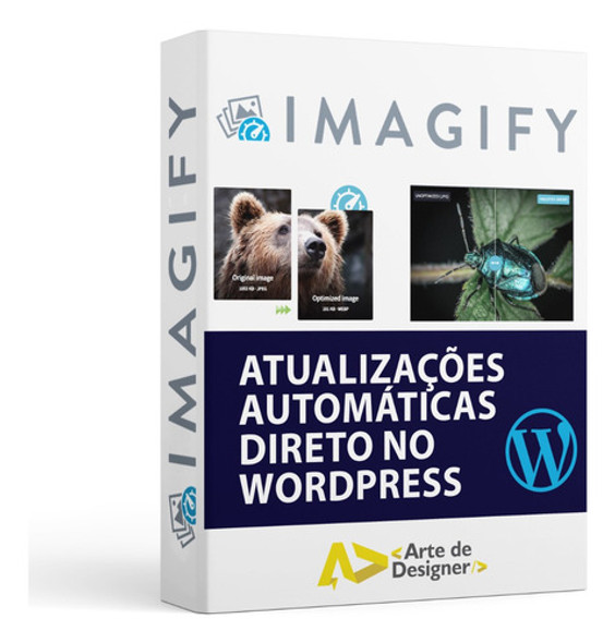 Imagify Plugin 6gb Por 6 Meses Image Optimize C/ Nota Fiscal 0