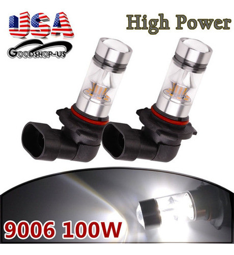 2 Piezas Super Blanco 9006 Hb4 2323 100w Led Niebla Luz De C 1